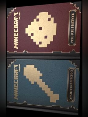 4 Book Minecraft Gaming Guide Set Bundle